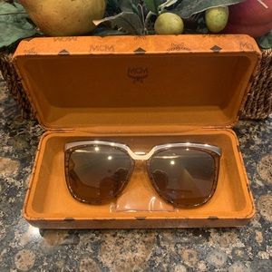 MCM sunglasses with case and cloth *SEE PICTURES